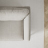 Bridge - 3-sits soffa med divan höger - Grå