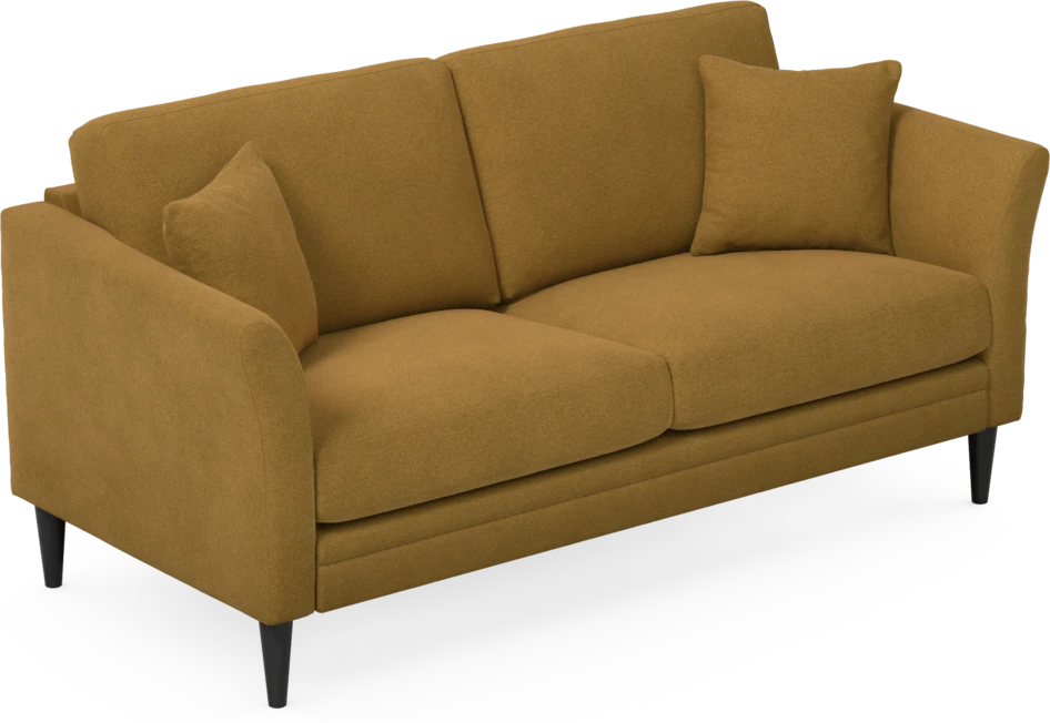 Eden - 2,5-sits soffa - Gul