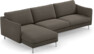 Madison Lux - 3-sits soffa med schäslong vänster - Beige