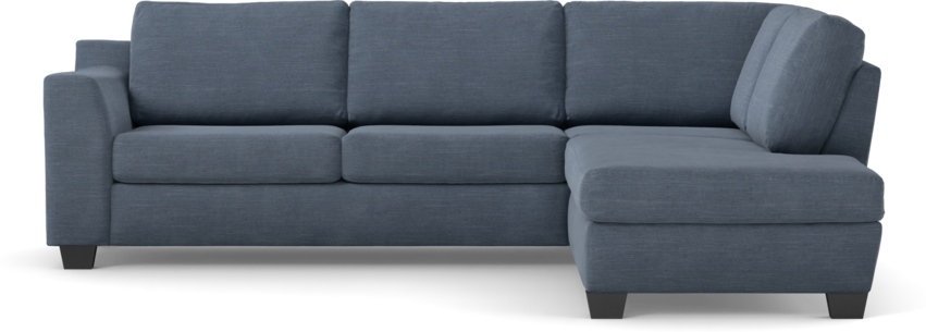 Friday - 2,5-sits soffa med divan höger - Blå