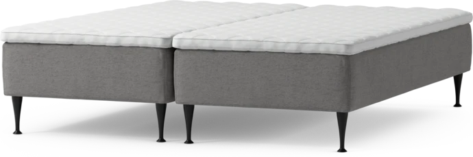 Delux Sense, Ramsäng, dubbelsäng med bäddmadrass och sängben