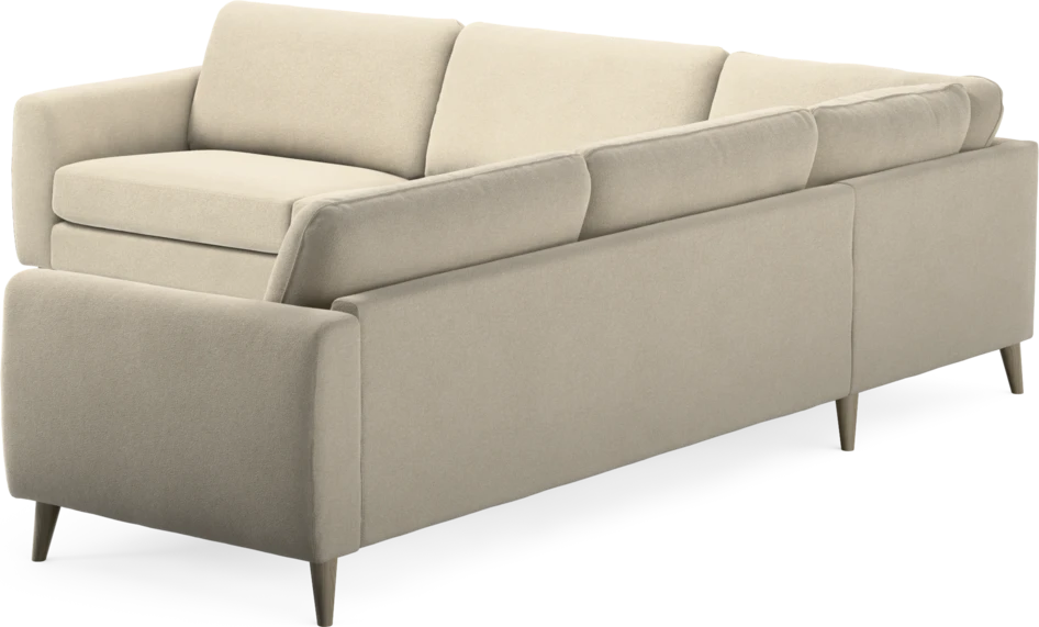 Bridge - Hörnsoffa, 3+3-sits - Beige