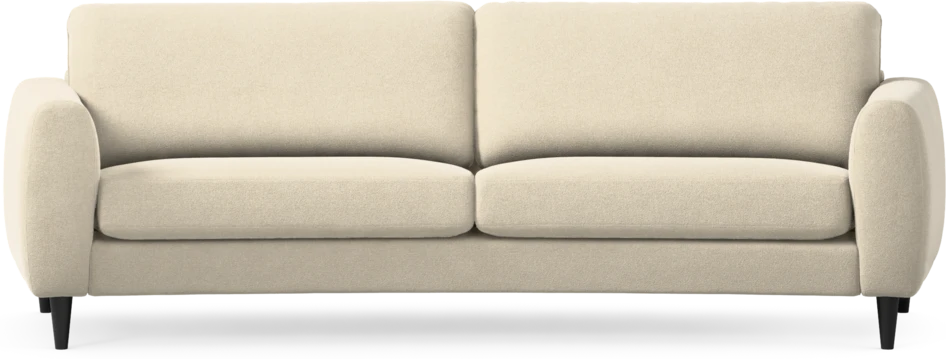 Bridge - 3-sits soffa svängd - Beige