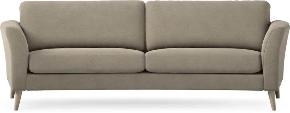 Bridge - 3-sits soffa svängd - Beige