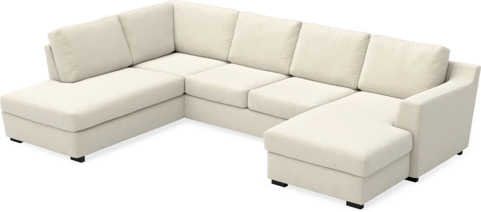 Friday - 3-sits soffa med divan vänster och schäslong höger - Beige
