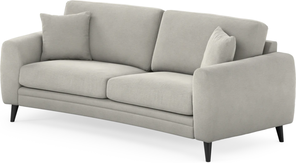 Eden - 2,5-sits soffa svängd - Grå