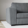 Friday - 2,5-sits soffa med divan höger - Grå