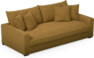 Rossi - 3-sits soffa, hel dyna - Gul