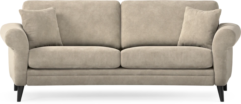 Eden - 2,5-sits soffa svängd - Beige