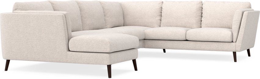 Madison - Hörnsoffa med schäslong vänster - Beige
