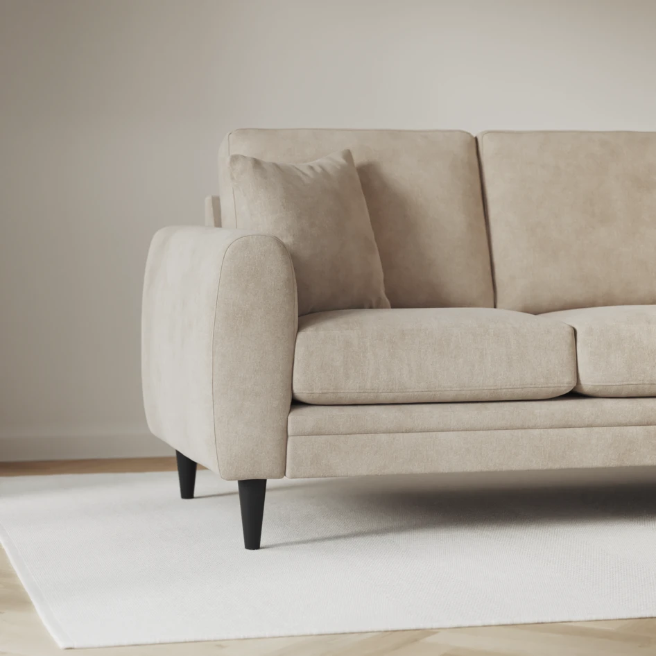 Eden - 3-sits soffa - Beige
