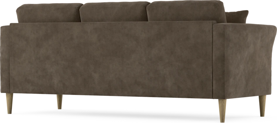 Eden - 3-sits soffa - Brun