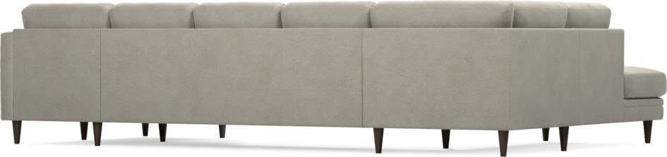 Eden - 3-sits soffa med divan vänster och schäslong höger - Grå
