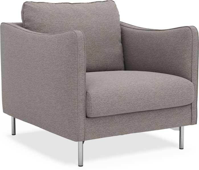 Madison Lux - Fåtölj, 70 cm - Grå