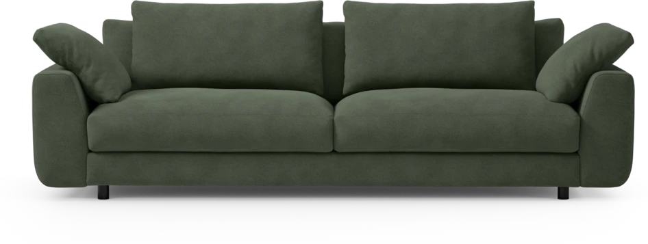 Amie - 4-sits soffa - Grön