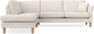 Eden - 2,5-sits soffa med divan - Beige
