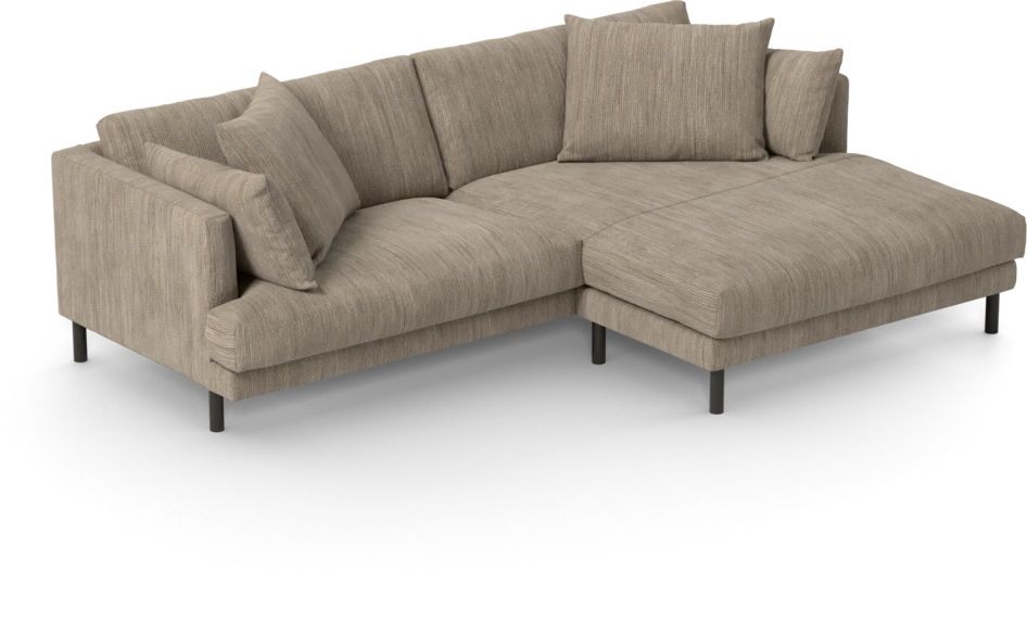 Harper - 4-sits med schäslong XL höger - Beige