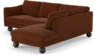 Madison Lux - 2-sits soffa med divan höger - Orange