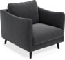 Madison Lux - Fåtölj, 70 cm - Svart