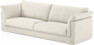 Cherrie - 4-sits soffa med kappa - Vit