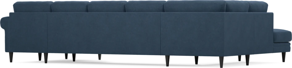 Eden - 3-sits soffa med divan vänster och schäslong höger - Blå