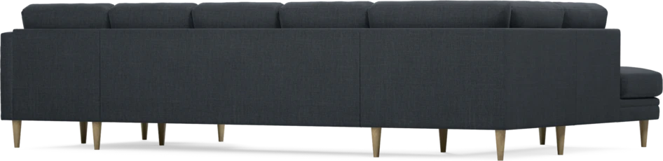 Eden - 3-sits soffa med divan vänster och schäslong höger - Blå