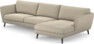 Madison - 3-sits soffa med schäslong höger - Beige