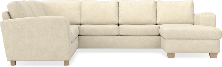 Friday - Hörnsoffa, 2+3-sits med schäslong höger - Beige