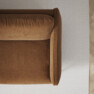 Madison Lux - 2-sits soffa med schäslong vänster - Brun