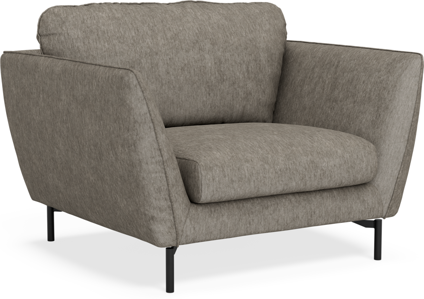 Madison Lux - Fåtölj, 70 cm - Grå