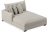 Rossi - Schäslong XL vänster - Beige