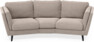 Madison - 3-sits soffa svängd, 70 cm - Beige