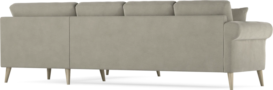 Eden - Hörnsoffa, 3+2-sits - Brun
