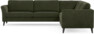 Bridge - Hörnsoffa, 3+3-sits - Grön