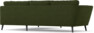 Madison Lux - 2-sits soffa med divan höger - Grön