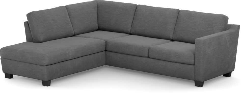 Friday - 2,5-sits soffa med divan vänster - Grå