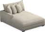 Rossi - Schäslong XL höger - Beige