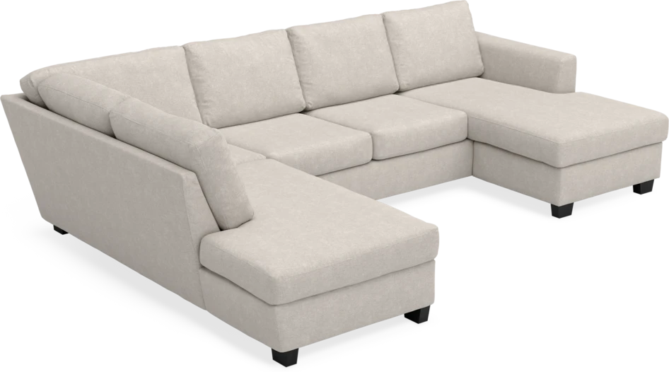 Friday - 3-sits soffa med divan vänster och schäslong höger - Grå