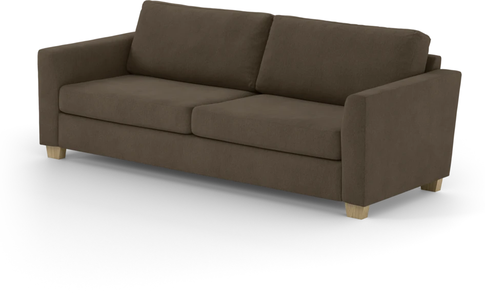 Friday - 3-sits soffa - Brun
