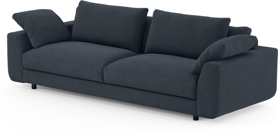 Amie - 4-sits soffa - Blå