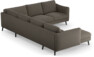 Madison Lux - Hörnsoffa med schäslong vänster - Beige