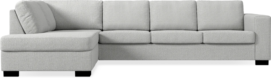 Nevada - 3-sits soffa med divan vänster - Grå