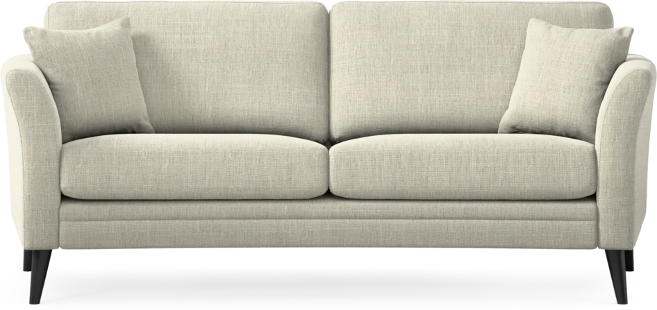 Eden - 2,5-sits soffa svängd - Beige