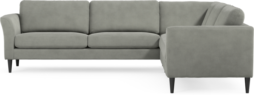 Bridge - Hörnsoffa, 3+3-sits - Grå