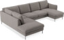 Madison Lux - 2-sits soffa med divan vänster och schäslong höger - Beige