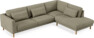 Willow - 3-sits soffa med divan höger, fast klädsel - Beige