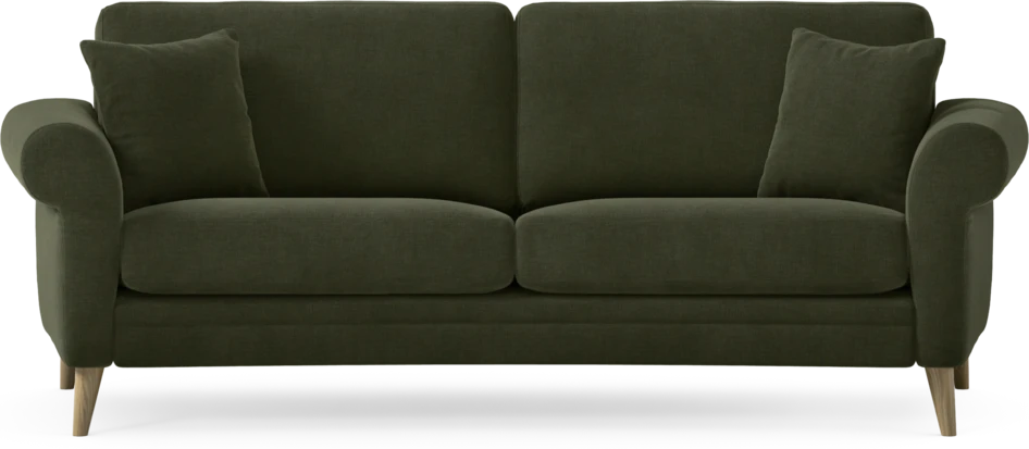 Eden - 2,5-sits soffa svängd - Grön