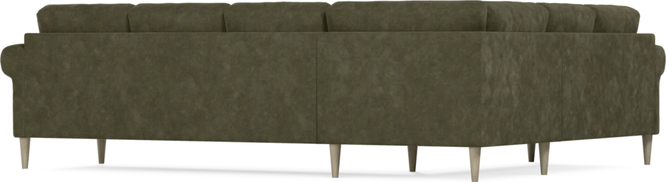 Eden - Hörnsoffa, 2+3-sits - Grön