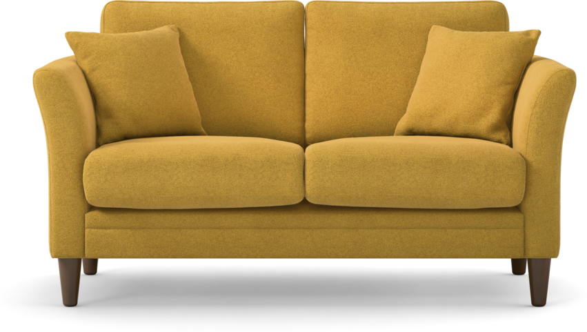 Eden - 2-sits soffa - Gul