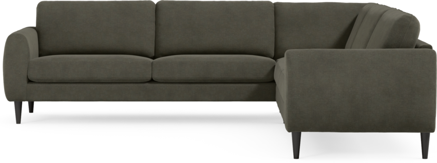 Bridge - Hörnsoffa, 3+3-sits - Grå